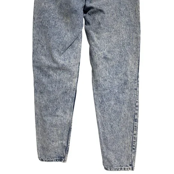 Vintage Levis 550 Jeans Acid Wash Distressed W 30 Relaxed Fit Blue Denim - Picture 7 of 13